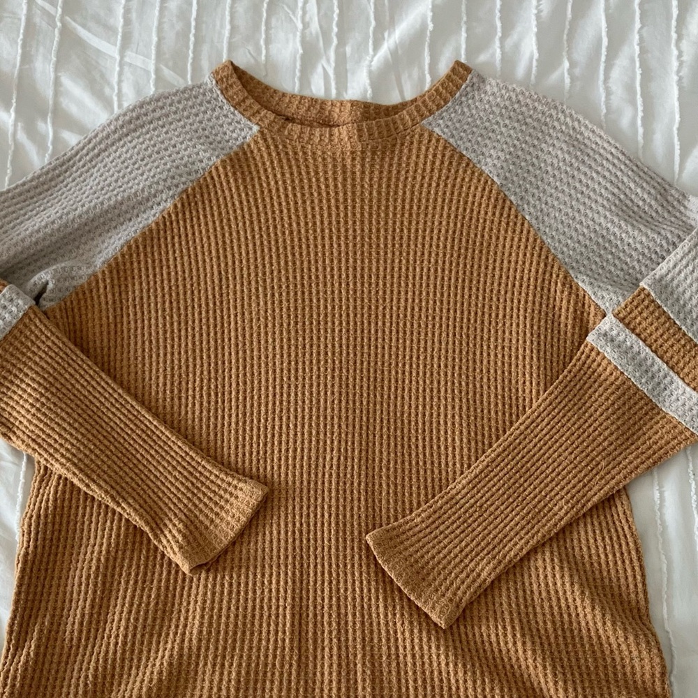 American Eagle Waffle Top